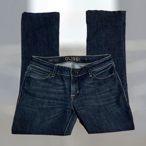 DL1961 Cindy Jeans Petite Slim Boot Cut Mid Rise Size 28